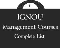 IGNOU-Management-Courses-Complete-List