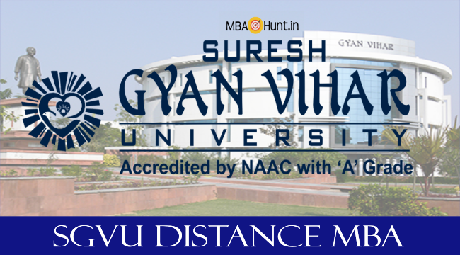 SGVU Distance MBA